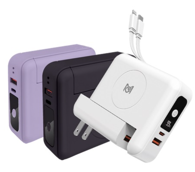 MCK科技一抵五多功能無線充行動電源10000mah MCK-SPB001