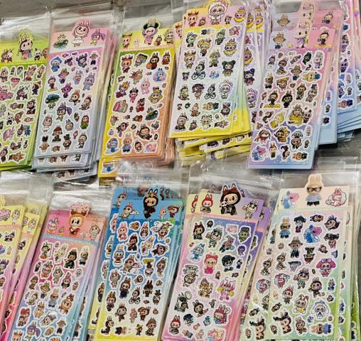 (10入不挑款)高顏值卡通貼紙包