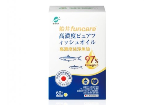 船井®高濃度純淨魚油(60顆/盒)