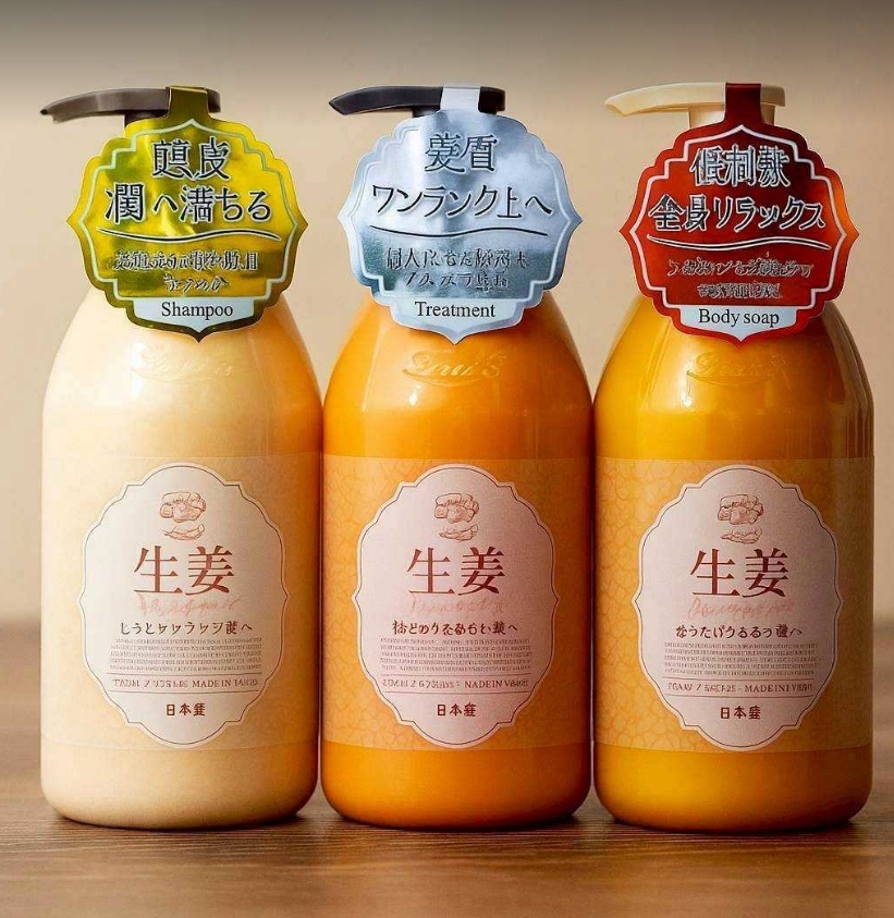 日本製造 Lashi樂絲 生薑精華系列/600ml
