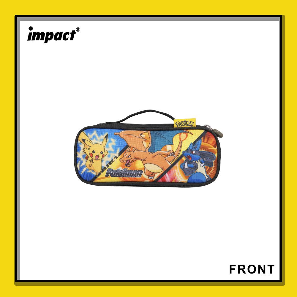 【IMPACT】怡寶 寶可夢筆袋/鉛筆盒-黑 IMPKML14BK
