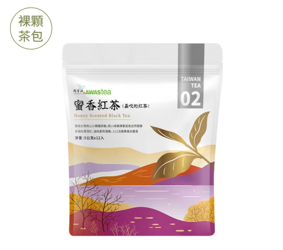 【阿華師】蜜香紅茶2號(5gx12入)淡雅果香帶清甜蜜香