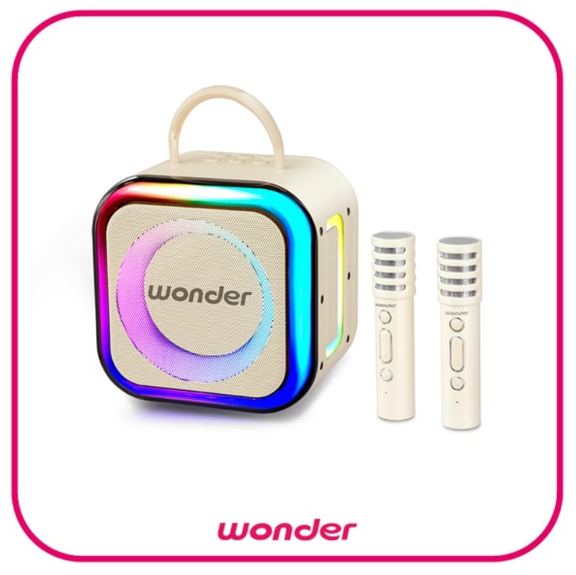 WONDER旺德 行動KTV藍牙K歌雙麥組WS-T052U