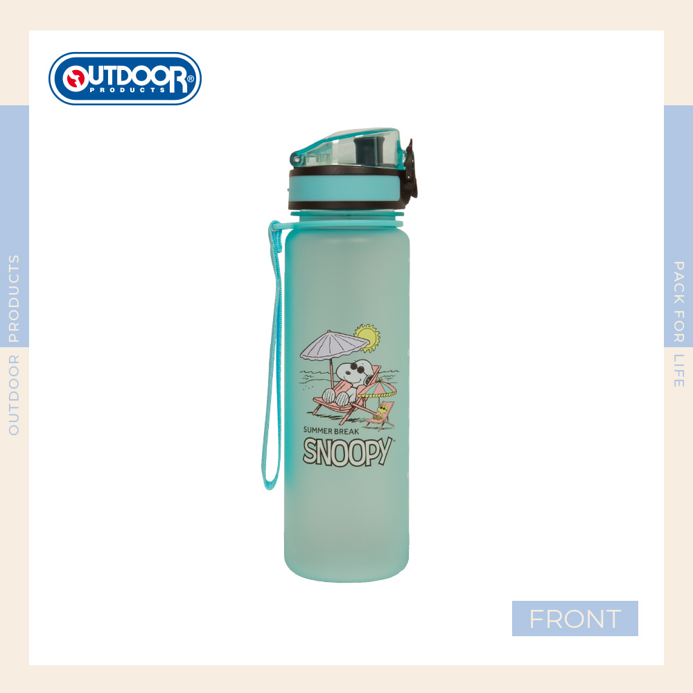 (500ml)【OUTDOOR】怡寶 史努比SNOOPY 海灘水杯 藍色 ODP23U14BL