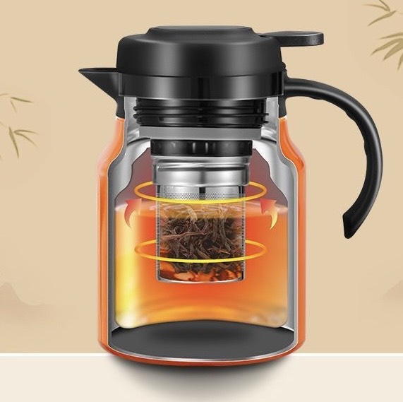 (1500ML/不挑色)【新款】不鏽鋼保溫燜茶壺 泡茶神器
