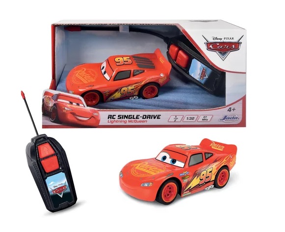 限1出清 正版公司貨(基礎版)汽車總動員3 Cars3 閃電麥坤(遙控車 1:32 單驅動 RC)