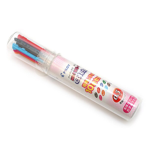(0.3mm/10色組/筒)PILOT百樂 超細變芯筆替芯BLS-CLT3-S10