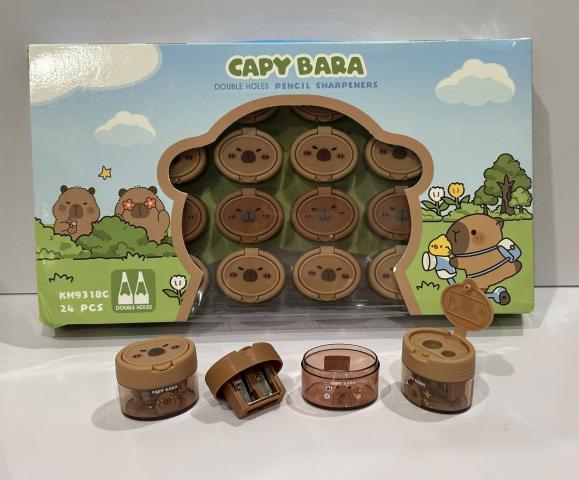 (24入盒裝)超萌動物造型/卡皮巴拉削筆器