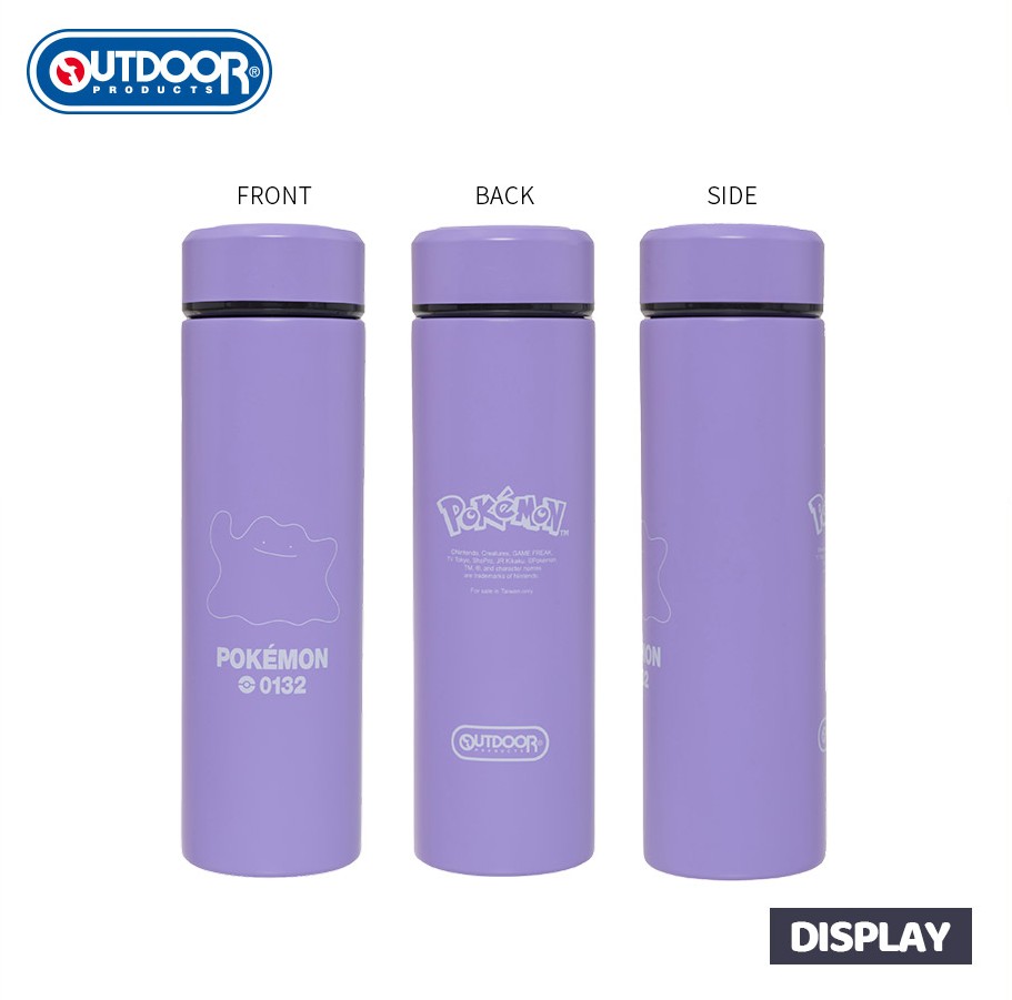 丹爸週年慶再省30!(紫色/百變怪/480ml)【OUTDOOR】寶可夢Pokemon保溫杯ODGO23Q14PL內膽SUS316杯蓋SUS304