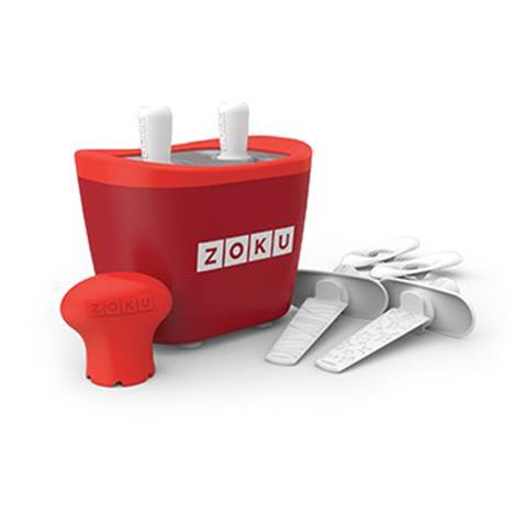 出清限1 ZOKU 快速製冰棒機 (兩支裝) 紅色