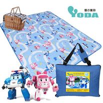出清限2 YoDa 波力POLI多用途地墊(180*140cm)防潑水材質.內層鋪棉柔軟舒適