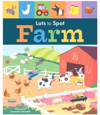 出清限4 Lots of Spot Farm 趣味翻翻書