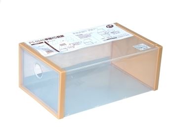 單購【聯府】幸福KD鞋盒P5-0040(蓋子輕鬆拉下，拿取方便/台灣製)