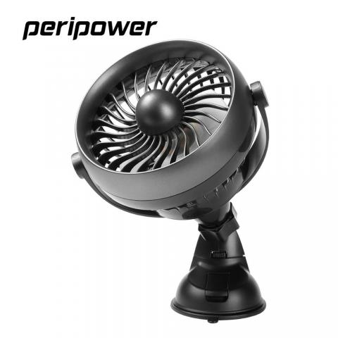 【peripower 】MT-CF01 絕對涼感薰香風扇組/吸盤固定式(可調式四段風速/萬向球頭關節/可自行添加精油)