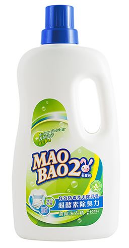 單購【毛寶兔】超酵素制臭抗菌防霉洗衣精1000g