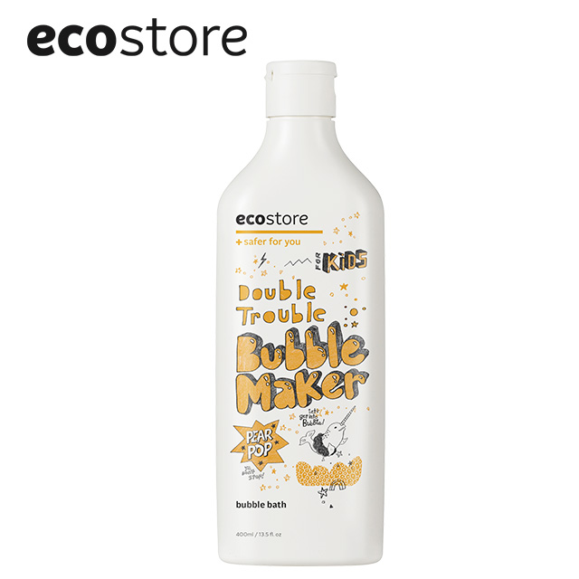丹爸週年慶省10(甜梨子/400ml)【紐西蘭ecostore】兒童泡泡浴(豐富維他命C)