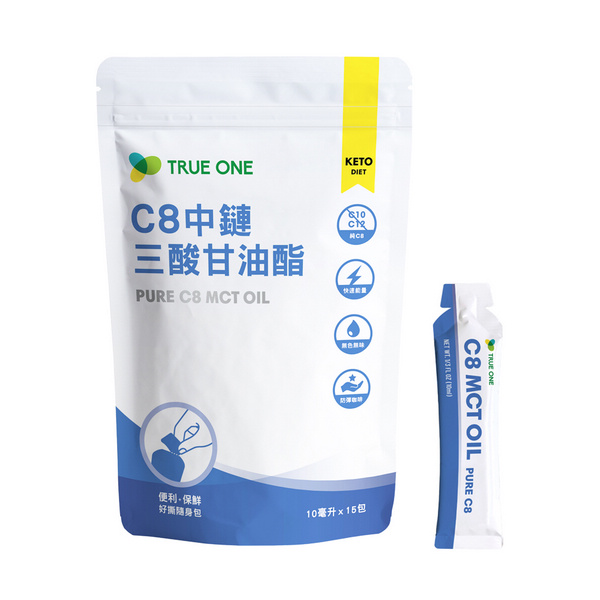 直播推薦【食在加分】C8中鏈三酸甘油酯 好撕隨身包(10ml*15包)