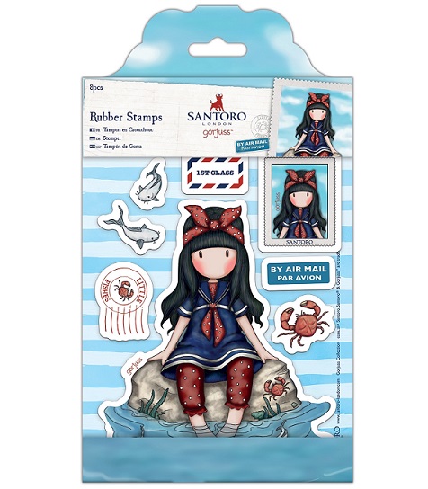 特惠(旅遊系/Little Fishes)【貝登堡】英國Gorjuss女孩草皮章(附G娃系列配件章)