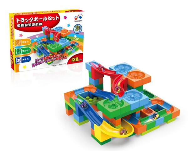 樂彩森林 滾珠益智遊戲組128PCS(發展邏輯、推理和空間概念)