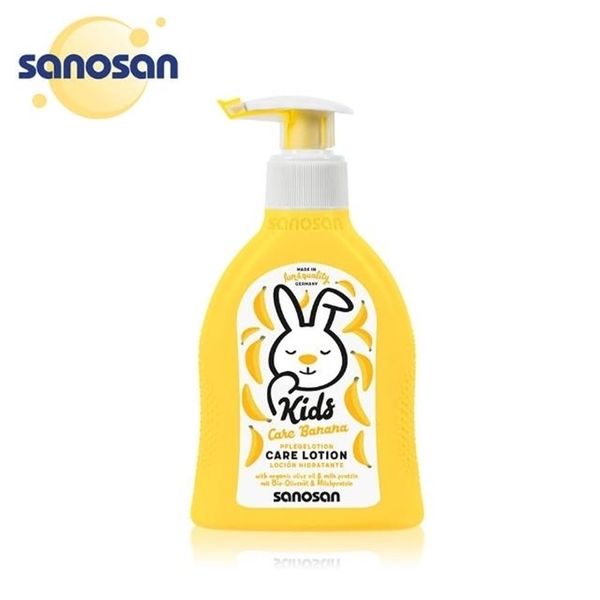 (芭娜娜香/200ml)【德國Sanosan珊諾】兒童潤膚乳液