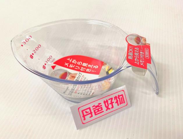 【日本製INOMATA】料理耐熱量杯高湯量杯300ml(耐熱溫度約：100度)