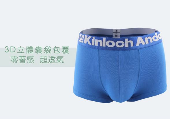 【金安德森】KA抗菌系列 男小四角平口純色內褲