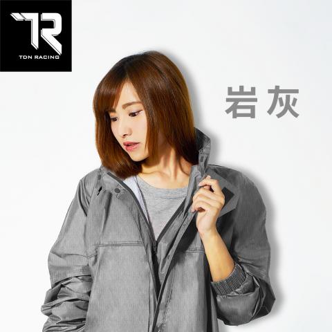 (岩灰色-一般型/加長型/特加長型)  雙龍 丹寧導流雨衣EU4500