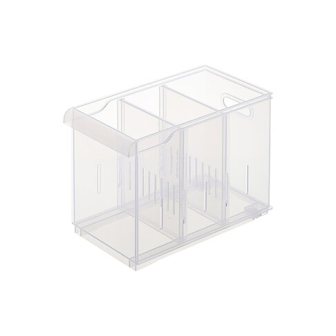 單購【聯府KEYWAY】LF-2003 Fine隔板整理盒(附輪)約30.5x16.8x24cm(多用途收納盒/附輪設計)