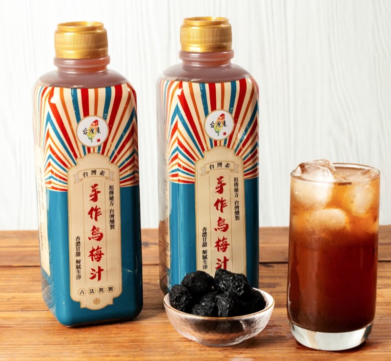 (箱購12瓶)台灣素 手作烏梅汁820ml