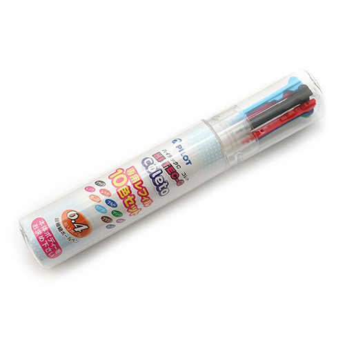 (0.4mm/10色組/筒)PILOT百樂 超細變芯筆替芯BLS-CLT4-S10