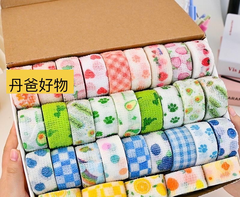 (10入)【可愛自黏型寫字護指神器】是學生寫作業好幫手！亦可作為手部護理、運動護具