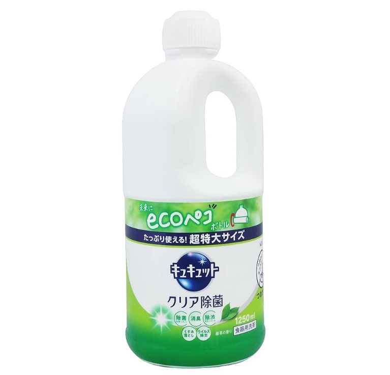 (橙香/除菌綠茶) 日本花王 KAO Cucute 超大容量洗碗精