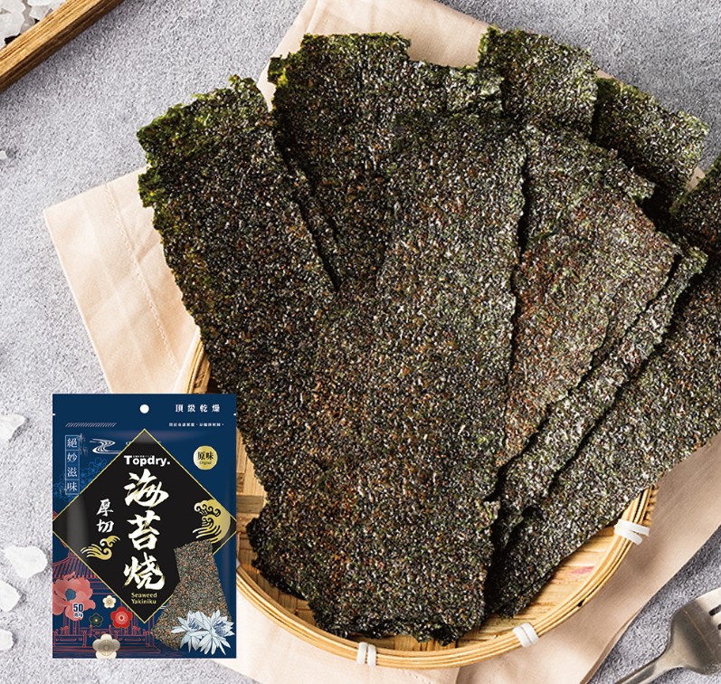 連假特惠!頂級乾燥 厚切海苔燒50g