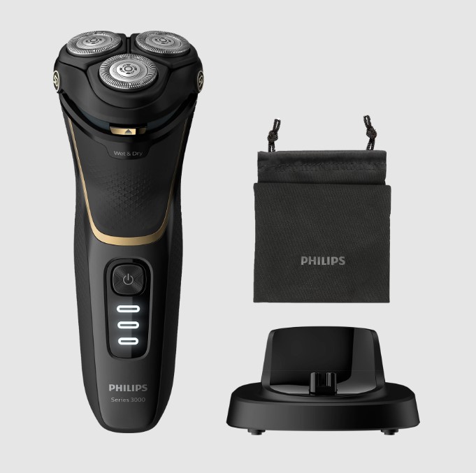 【Philips飛利浦】三刀頭水洗式電鬍刀S3333