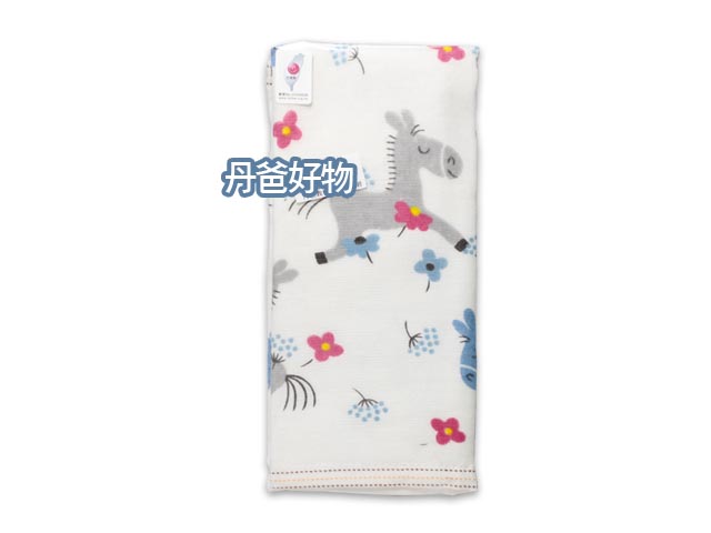 (合購.10組)跑跑木馬紗布毛巾(1入)不挑色(32*79公分) HO2812
