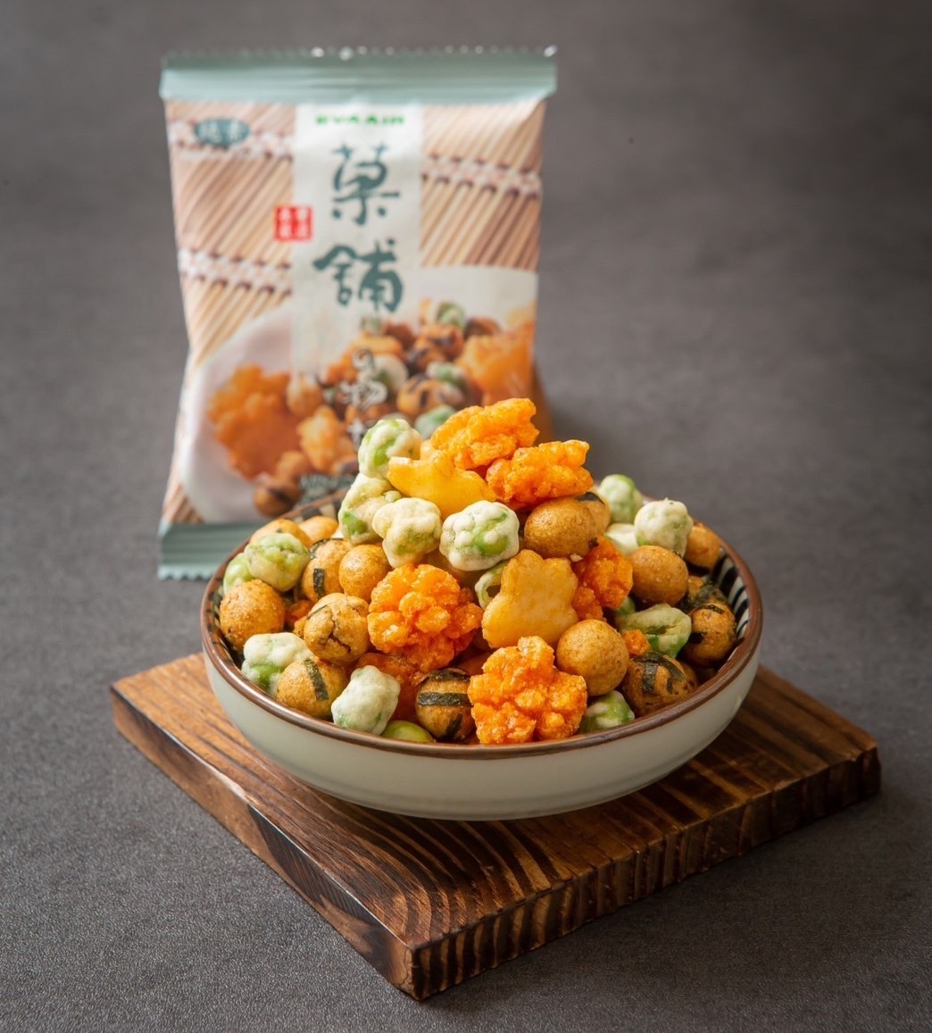 缺貨 (18小包)翠果子 機上嚴選 菓鋪物語米果禮盒250g(4種口味:原味豆+角小酥+櫻花米菓+醬燒豆)