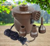 新春煙火價省15 【LIFECODE】110V強力電動充氣幫浦(充洩二用/附大中小氣嘴) 1521008