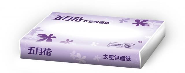 (箱購.96入)【五月花】太空包面紙(100抽)(可分散配方,可丟馬桶)