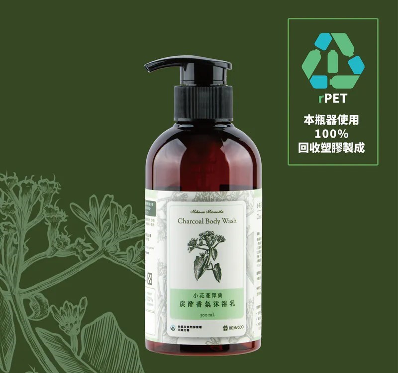 木酢 小花蔓澤蘭炭酢香氛沐浴乳300g